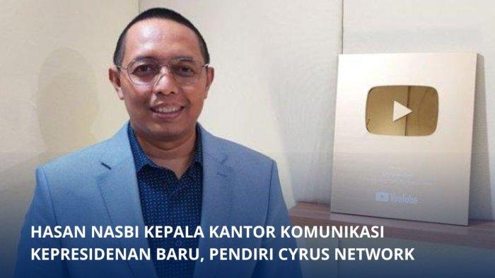 Mengenal sosok Hasan Nasbi dilantik sebagai Kepala Kantor Komunikasi Kepresidenan di Istana Negara, Jakarta, Senin (19/8/2024).