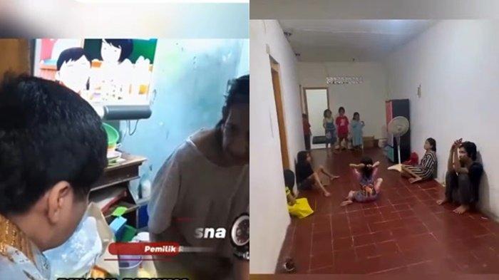 Menteri Perumahan dan Kawasan Permukiman (PKP), Maruarar Sirait berikan rumah baru nenek Hasnah (62) warga Tanah Tinggi, Kecamatan Johar Baru, Japus