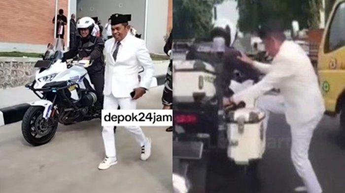 DEDI MULYADI - Momen Gubernur Jawa Barat Dedi Mulyadi terjebak macet saat naik mobil mewah hingga memilih naik motor patwal viral di media sosial.