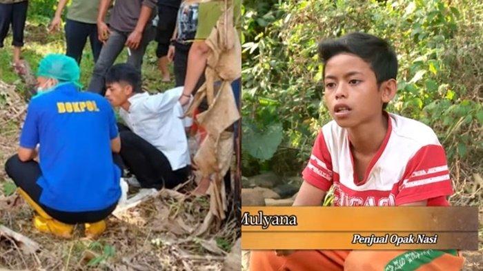 Mulyana (23), pelaku mutilasi terhadap kekasihnya memiliki rekam jejak 'Si Penjaja Opak ' seorang bocah SD yang lugu hidup dalam keterbatasan.
