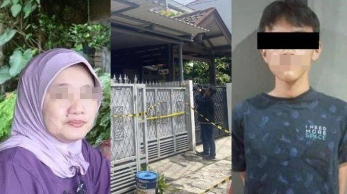 Nenek (69) RM ikut dibunuh sang cucu MAS (14) di Perumahan Taman Bona Indah Lebak Bulus Jakarta Selatan