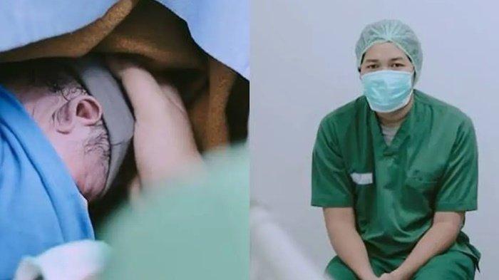Nopek Novian Sah Jadi Ayah Setelah Sang Istri Melahirkan Anak Pertama