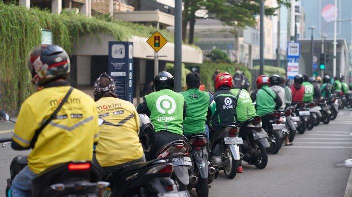 Ilustrasi Ojol- Ribu Ojol di Indonesia gelar aksi matikan aplikasi hari ini, Warga Palembang mengeluhkan sulit dapat driver ojol untuk antar barang, Kamis (29/8/2024).
