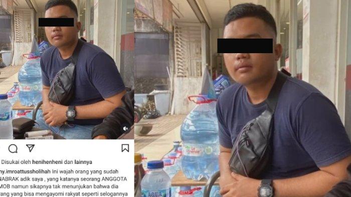 Oknum Brimob yang tak mau ngaku usai menambrak warga di Bogor, Jawa Barat hingga meninggal dunia