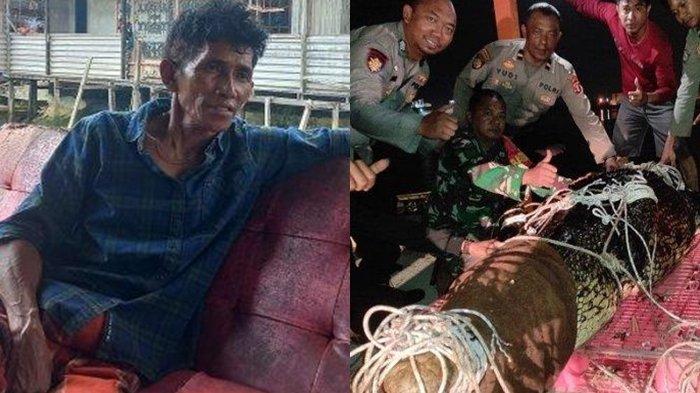 Pak Ambo Bereaksi Soal Kabar Buaya Riska Sudah Dievakuasi BKSDA- Momen Tim BKSDA Evakuasi Buaya di Sungai Guntung