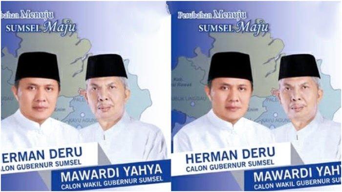 Pasangan calon gubernur dan calon wakil gubernur Sumatera Selatan H Herman Seru SH MM dan Ir H Mawardi Yahya yang digadang bakal kembali maju di Pilgub Sumsel 2024 mendatang.