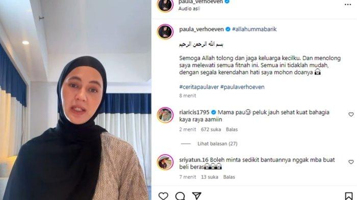 Paula Verhoeven Bantah Tudingan Baim Wong Jika Dirinya Telah Berselingkuh