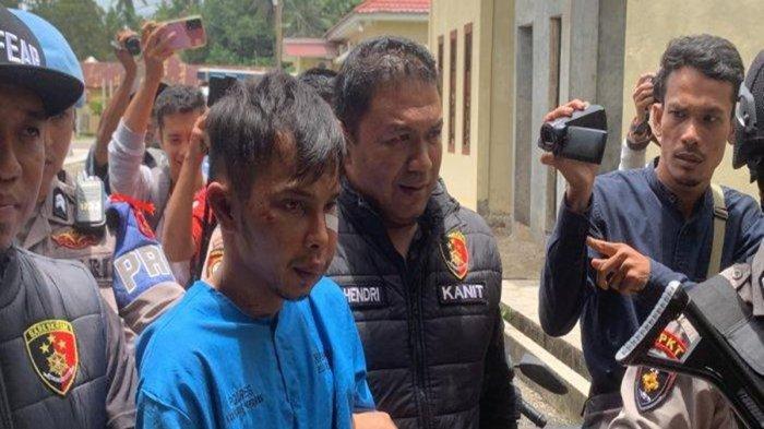 Pekerjaan Indra Septiarman tersangka pembunuh NKS, gadis penjual gorengan ternyata pemasang listrik.