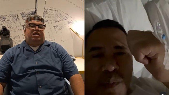 PESAN RAZMAN NASUTION. Pengacara Razman Arif Nasution menyampaikan pesan kepada Hotman Paris Hutapea yang tengah jatuh sakit dan sempat pingsan saat menjadi saksi