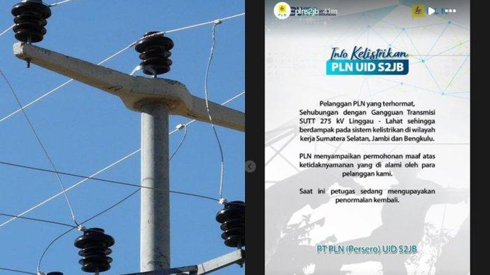 Penyebab Pemadaman Listrik Serentak di Palembang dan Sumsel, Begini Cara Lapor Saat Listrik Mati