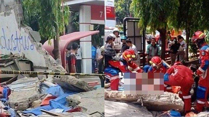 Penyebab Tembok SPBU Roboh di Tebet Hingga Satu Keluarga Tewas, Sudah Lama Retak Tapi Tak Diperbaiki