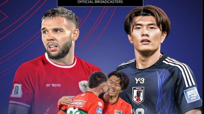 Pertandingan duel Timnas Indonesia vs Jepang dapat disaksikan melalui siaran langsung RCTI atau live streaming via Vision+.
