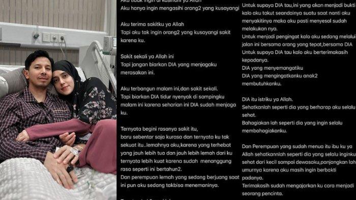 Pesan Haru Sonny Septian Penyempitan Pembuluh Darah di Otak Ingin Sembuh demi Keluarga
