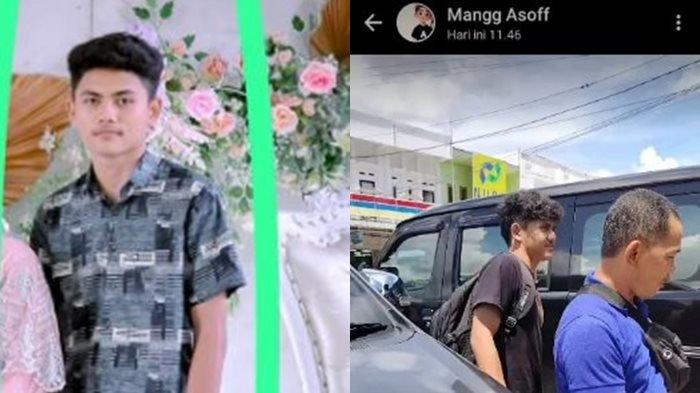 Postingan terakhir Nazarudin Asof, korban yang tewas kecelakaan bus Putra Sulung ditabrak kereta api.