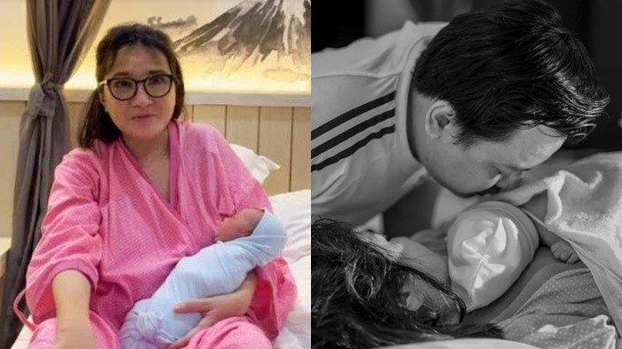 Potret Kiki Amalia melahirkan anak pertama.