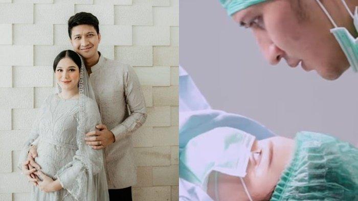 Potret Zayn Serdar Enver Warman anak pertama Aditya Zoni dan Yasmine Ow berjenis kelamin Laki-laki lahir di RSIA Bina Medika Bintaro Tangerang Selatan, Sabtu(12/11/2022).