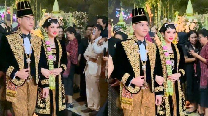NGUNDUH MANTU - Potret ngunduh mantu Al Ghazali dan Alyssa Daguise digelar pada Rabu malam (19/6/2025) di Jakarta Convention Center (JCC), Jakarta Pusat.