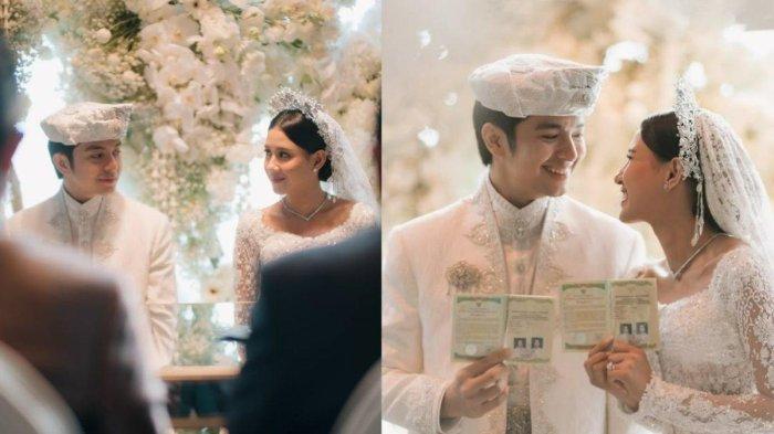 ANGGA DAN SHENINA MENIKAH - Potret pernikahan Angga Yunanda dan Shenina Cinnamons diunggah Instagram @angga pada Senin (10/2/2025).