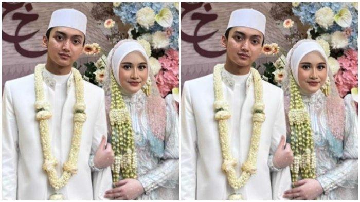 GUS AZMI MENIKAH - Potret pernikahan Gus Azmi dan Khanza Mariska. Kabar gembira datang dari pasangan muda, Gus Azmi dan Khansa Mariska, yang telah resmi menikah pada Kamis (12/6/2025).