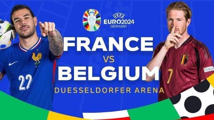 Prancis vs Belgia Euro 2024