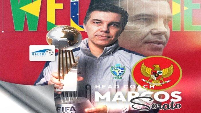 Profil Sosok Marcos Sorato, Pelatih Baru Timnas Futsal Indonesia, Bawa Brasil Juara Dunia 2 Kali