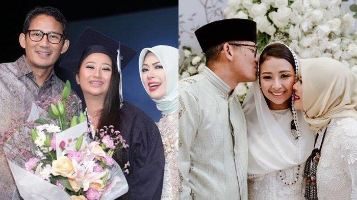 Putri sulung Sandiaga Uno dan Nur Asia Uno, Anneesha Atheera akan segera melangkah ke pernikahan. tulis pesan haru untuk sang putri tercinta.