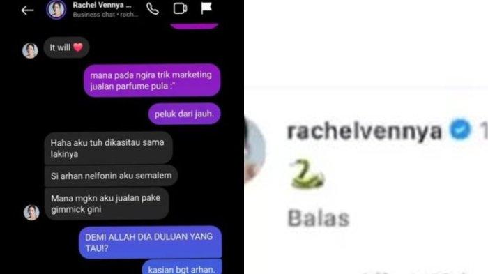 Rachel Vennya mengaku diberitahu Pratama Arhan soal dugaan perselingkuhan Azizah Salsha.