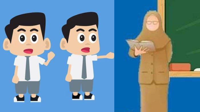 Reaksi Siswa Lisa Guru Honorer SMP di Lampung Utara Diberhentikan Kepala Sekolah, Lakukan Protes Kecewa