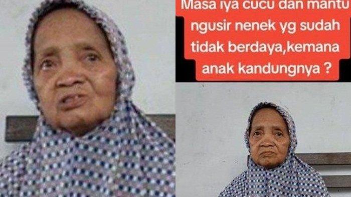 Reaksi anak kandung Nenek Eni lansia 56 tahun ibu diusir cucu dan menantunya.
