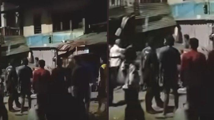 Rekaman Video Saat Massa Menghancurkan Rumah Pembunuh di Empat Lawang