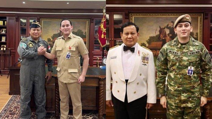 Rizky Irmansyah saat ini berstatus sebagai Sekretaris pribadi kelas 2 Prabowo.