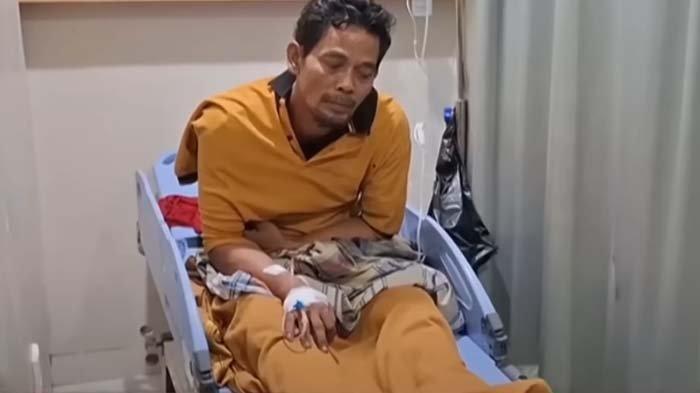 Rouf, sopir truk Hino yang menjadi pemicu kecelakaan beruntun di KM 92 Tol Cipularang terkulai lesu di rumah sakit. Ia telah diamankan di Polres dan telah melakukan pemeriksaan sementara.