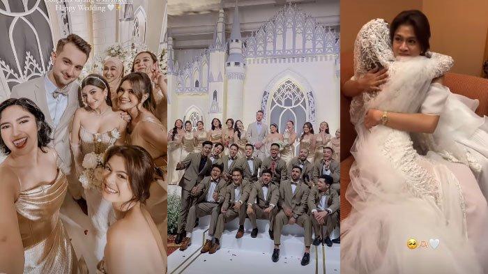 Sarah Keihl juga menjadikan beberapa sahabat dekatnya sebagai bridesmaid di hari pernikahan