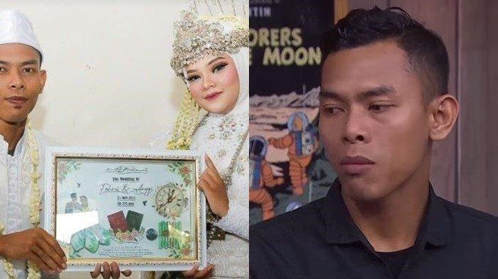 Sebelum menikahi Anggi Anggraeni (21), Fahmi Husaeni (26) mengaku memberikan uang Rp 20 juta kepada keluarga mempelai wanita, hasil jerih payahnya