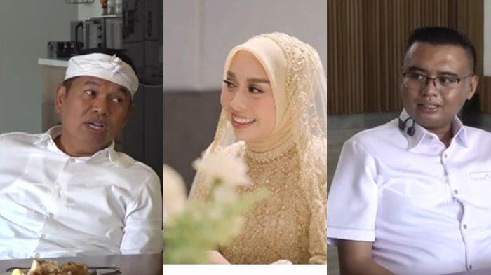 MAS KAWIN- (KIRI) Dedi Mulyadi (Tengah) Putri Karlina (kanan) Maula Akbar. Sejumlah isi mas kawin sudah dibocorkan langsung oleh Maula dalam percakapan hangat bersama ayahnya, dilansir dari YouTube Kang Dedi Mulyadi