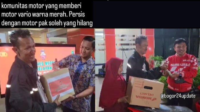 Senyum Driver Ojol Motor Dicuri Saat Salat di Masjid, Dapat Ganti Baru Setelah Menangis Pilu