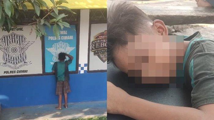 Seorang anak jalanan mendatangi pos patwal di Padalarang, Kabupaten Bandung Barat viral dimedia sosial.