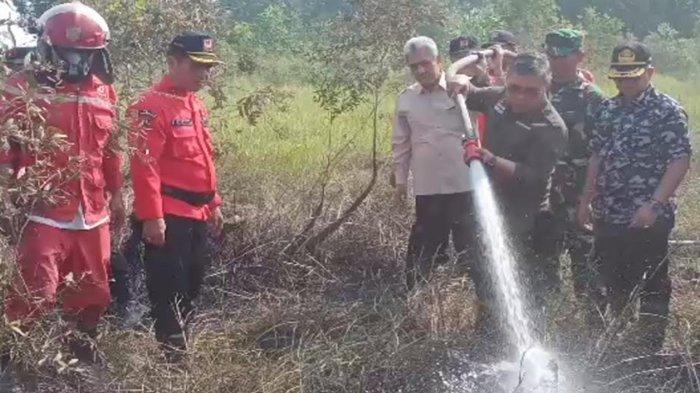 Sepekan 25 Hektar Lahan Terbakar di Indralaya Utara Ogan Ilir, Terparah Tak Jauh Dari Tol Palindra