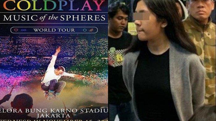 Siasat Ghisca Debora Aritonang diduga melakukan penipuan Tiket Coldplay dengan merotasi 100 tiket seolah jadi 8.000 tiket, uang korban dipindahkan