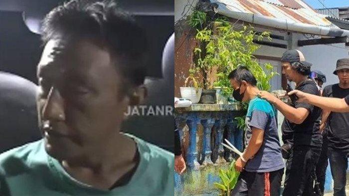 Siasat licik Hengky Talik (43) suami tega membunuh istri, Jumatiah (41) hingga mayat di cor, diduga terbakar api cemburu.