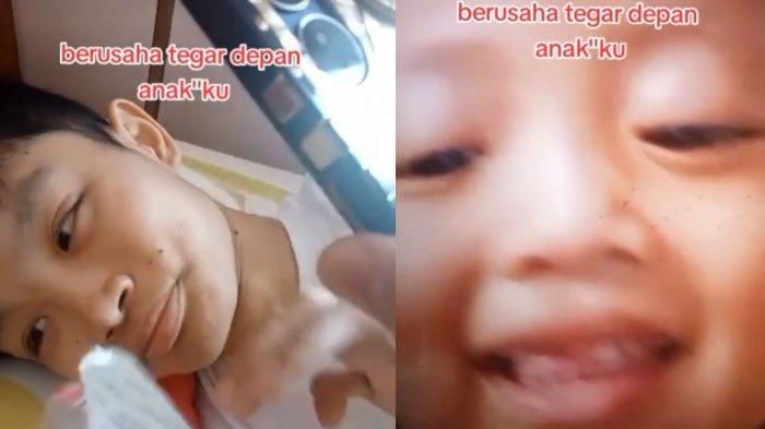 Siti TKI Sedih Lihat Anak Terpisah dengan Sha Wang Kembali ke Taiwan, Berusaha Tegar