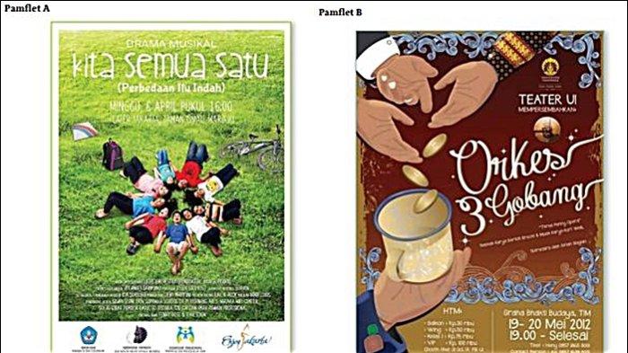 Soal Bahasa Indonesia Kelas 11 Halaman 153 154 Kurikulum Merdeka, Kegiatan 1: Pamflet Drama.
