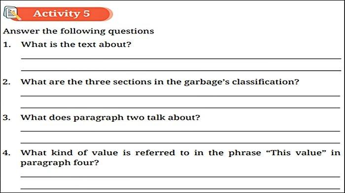 Soal Bahasa Inggris Kelas 11 Halaman 77 - 78 Kurikulum Merdeka, Activity 5: Waste Not, Want Not: