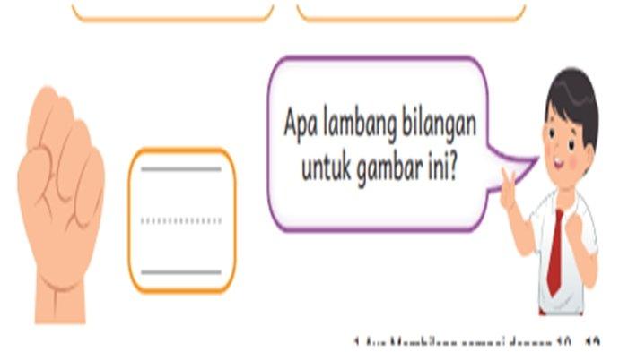 Soal nomor 2 Ayo Berlatih Halaman 13 Matematika keas 1 SD/MI (d).