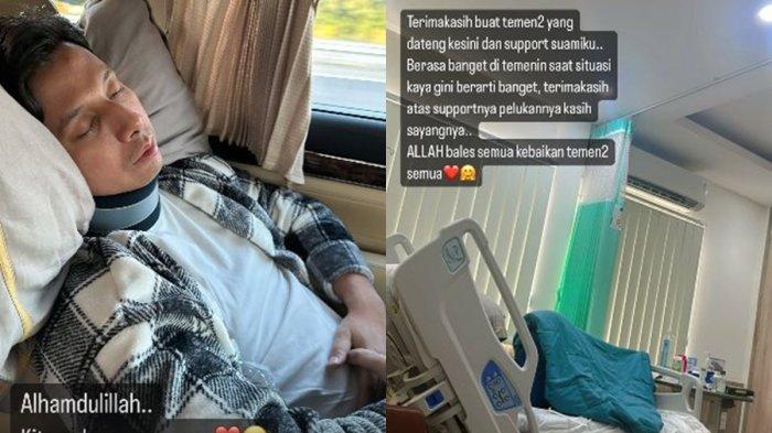 Sonny Septian akhirnya pulang setelah 24 hari di rawat di RS.