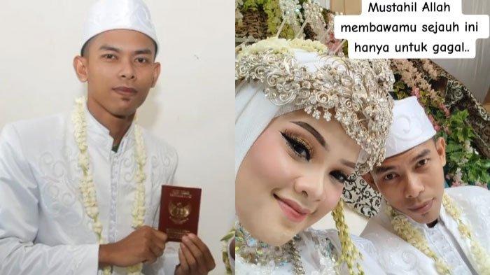 Sosok Fahmi Suami Anggi Pengantin Wanita Hilang Usai Sehari Menikah,Bekerja Sebagai Satpam dan Buruh