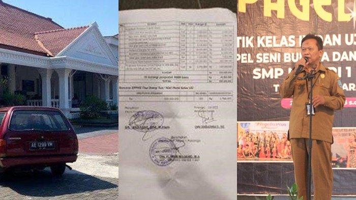 Sosok Imam Mujahid, Kepala SMPN 1 Ponorogo yang viral diduga memintai siswa sumbangan untuk beli mobil baru sekolah. Siswa harus membayar Rp 1,7 juta