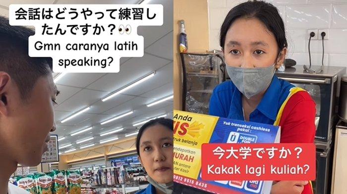 Sosok Vania Kasir Indomaret yang Viral Karena Fasih Bahasa Jepang, Dua Tahun Belajar Lewat Anime