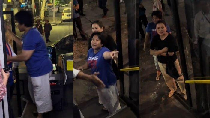 Sosok Wanita Hadang Bus Trans Jakarta Viral, Arogan Paksa Petugas Ikut Mobil Mini Cooper Disenggol