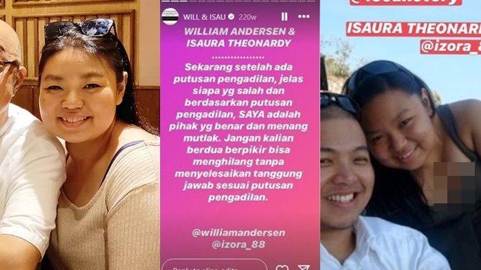 Sosok Isaura Theonardy, adik food vlogger William Anderson alias Codeblu jadi sorotan lantaran ikut terlibat utang ratusan juta dengan artis Aline Adita, kini ditagih